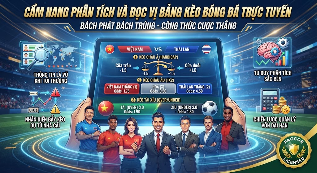 kèo bóng đá trực tuyến